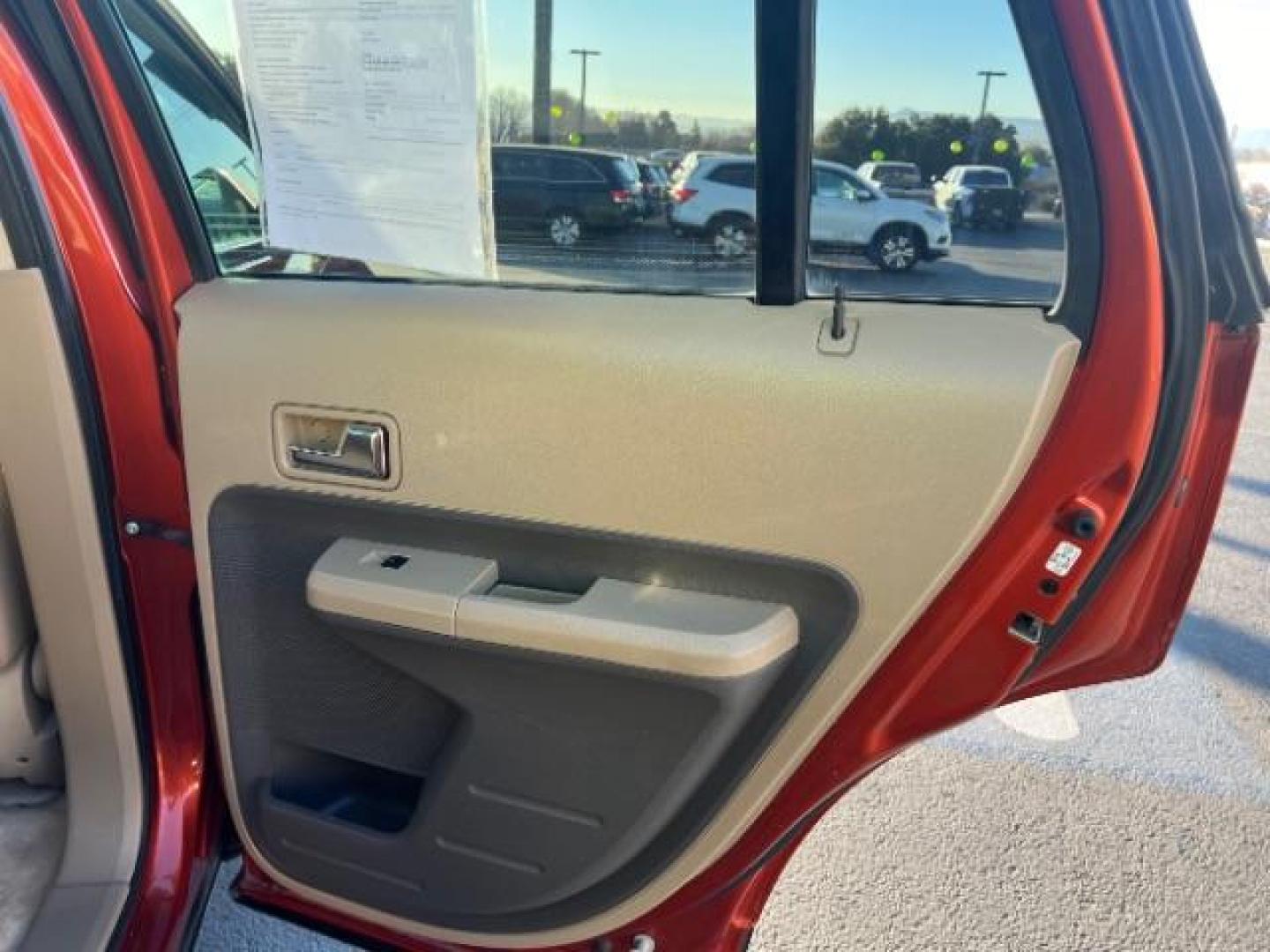 2007 Blazing Copper Metallic /Camel Leather Interior Ford Edge SEL FWD (2FMDK38C27B) with an 3.5L V6 DOHC 24V engine, 6-Speed Automatic transmission, located at 1865 East Red Hills Pkwy, St. George, 84770, (435) 628-0023, 37.120850, -113.543640 - We specialize in helping ALL people get the best financing available. No matter your credit score, good, bad or none we can get you an amazing rate. Had a bankruptcy, divorce, or repossessions? We give you the green light to get your credit back on the road. Low down and affordable payments that fit - Photo#28