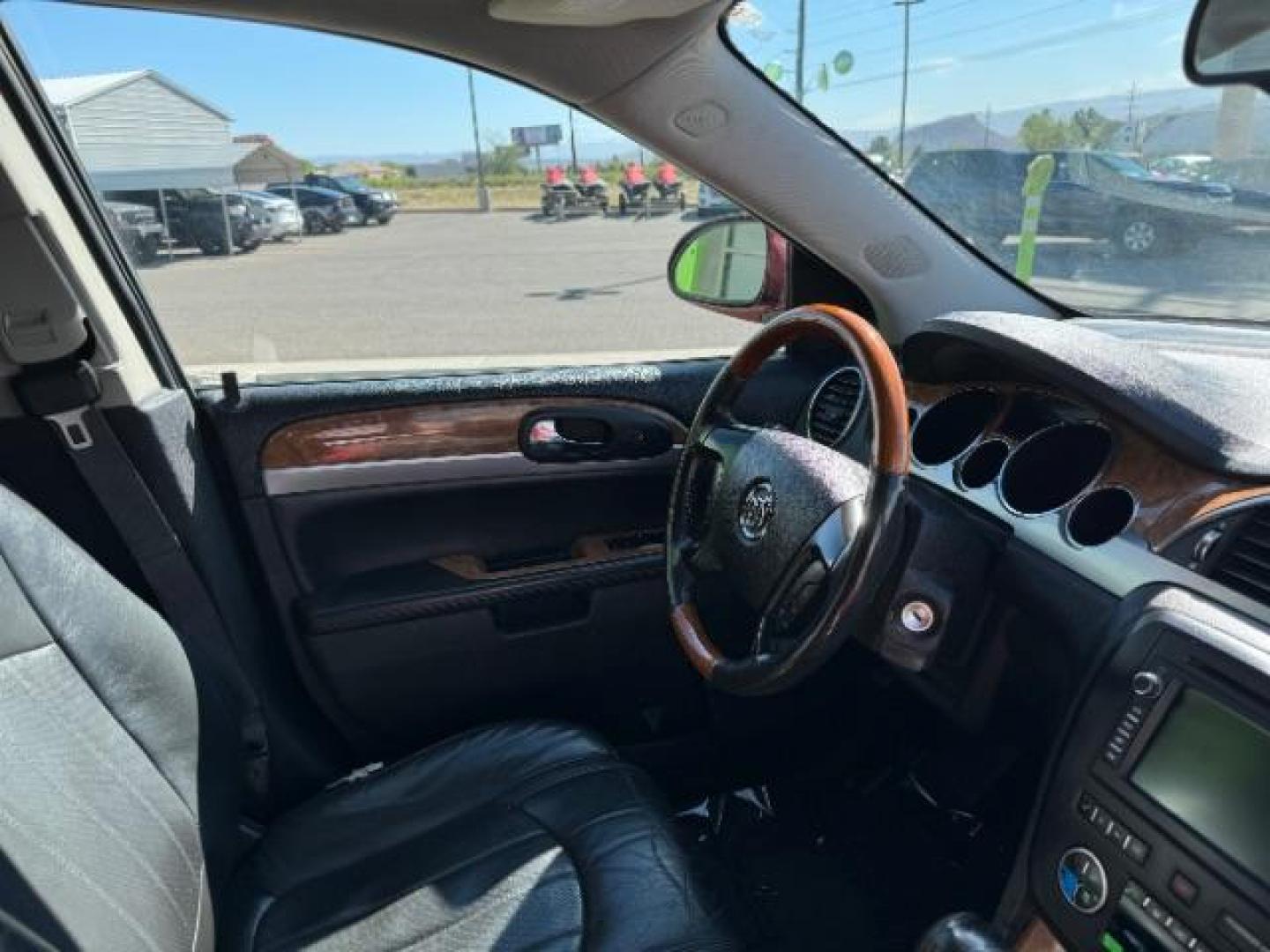 2011 Red Jewel Tintcoat /Ebony Leather Interi Buick Enclave CXL-2 FWD (5GAKRCED3BJ) with an 3.6L V6 DOHC 24V engine, 6-Speed Automatic Ov transmission, located at 940 North Main Street, Cedar City, UT, 84720, (435) 628-0023, 37.692936, -113.061897 - Photo#36