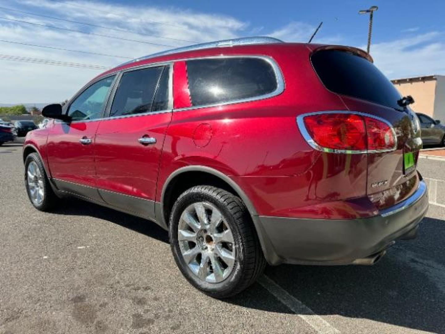 2011 Red Jewel Tintcoat /Ebony Leather Interi Buick Enclave CXL-2 FWD (5GAKRCED3BJ) with an 3.6L V6 DOHC 24V engine, 6-Speed Automatic Ov transmission, located at 940 North Main Street, Cedar City, UT, 84720, (435) 628-0023, 37.692936, -113.061897 - Photo#2