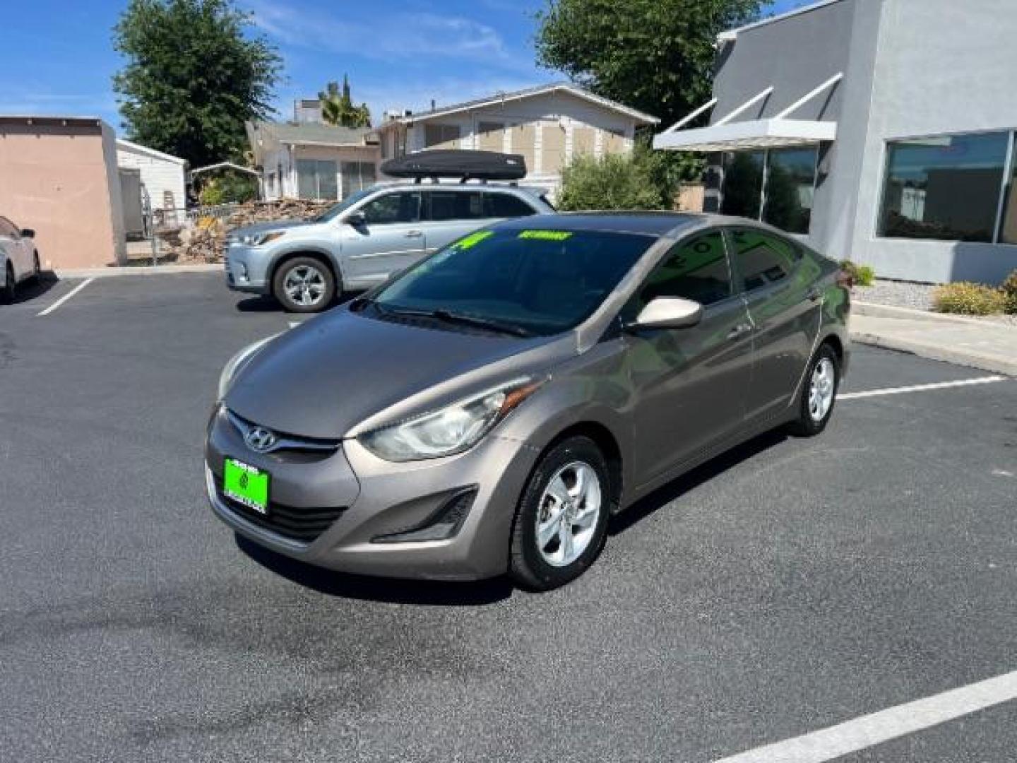 2014 Beige /Beige Hyundai Elantra GLS A/T (5NPDH4AE3EH) with an 1.8L L4 DOHC 16V engine, 6-Speed Automatic transmission, located at 940 North Main Street, Cedar City, UT, 84720, (435) 628-0023, 37.692936, -113.061897 - We specialize in helping ALL people get the best financing available. No matter your credit score, good, bad or none we can get you an amazing rate. Had a bankruptcy, divorce, or repossessions? We give you the green light to get your credit back on the road. Low down and affordable payments that fit - Photo#2