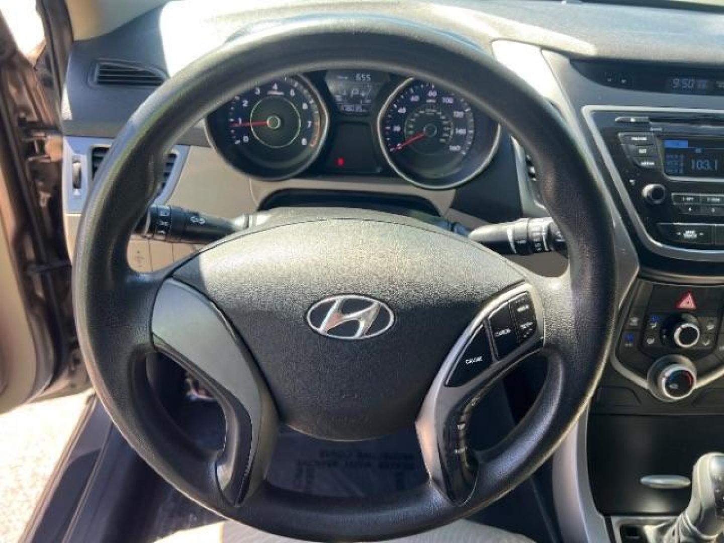 2014 Beige /Beige Hyundai Elantra GLS A/T (5NPDH4AE3EH) with an 1.8L L4 DOHC 16V engine, 6-Speed Automatic transmission, located at 940 North Main Street, Cedar City, UT, 84720, (435) 628-0023, 37.692936, -113.061897 - We specialize in helping ALL people get the best financing available. No matter your credit score, good, bad or none we can get you an amazing rate. Had a bankruptcy, divorce, or repossessions? We give you the green light to get your credit back on the road. Low down and affordable payments that fit - Photo#15