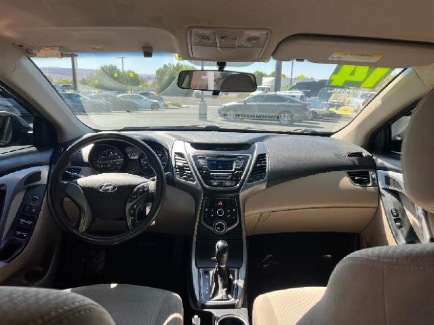 2014 Beige /Beige Hyundai Elantra GLS A/T (5NPDH4AE3EH) with an 1.8L L4 DOHC 16V engine, 6-Speed Automatic transmission, located at 940 North Main Street, Cedar City, UT, 84720, (435) 628-0023, 37.692936, -113.061897 - We specialize in helping ALL people get the best financing available. No matter your credit score, good, bad or none we can get you an amazing rate. Had a bankruptcy, divorce, or repossessions? We give you the green light to get your credit back on the road. Low down and affordable payments that fit - Photo#23