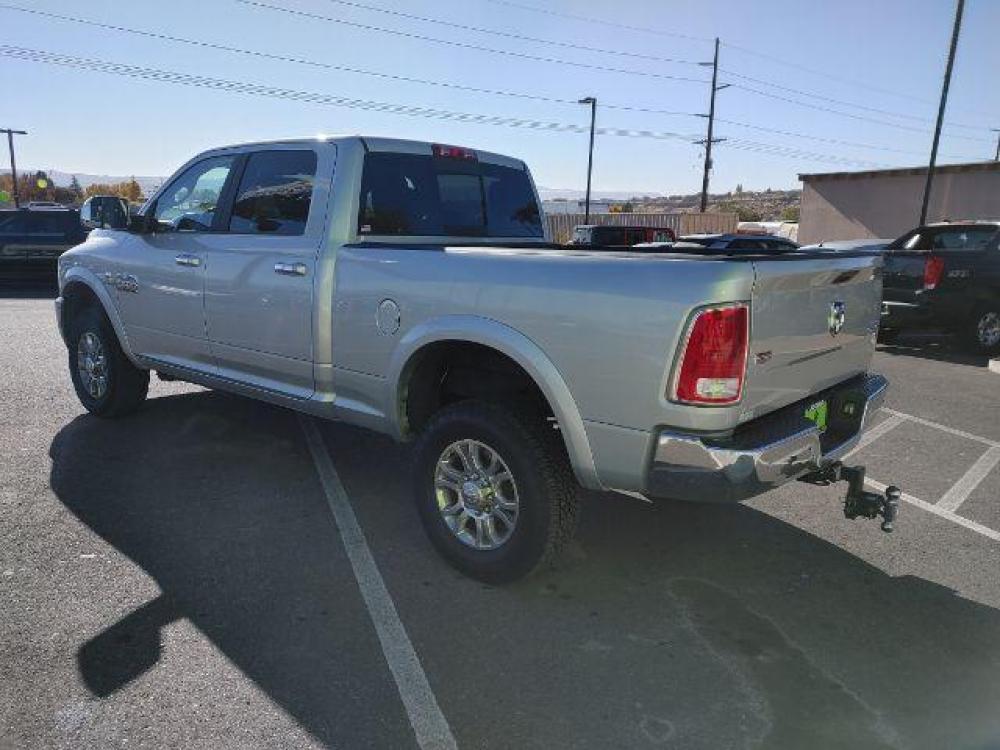 2017 Bright Silver Metallic Clear Coat /Black, leather RAM 2500 Laramie Crew Cab SWB 4WD (3C6UR5FL6HG) with an 6.7L L6 OHV 24V TURBO DIESEL engine, 6-Speed Automatic transmission, located at 1865 East Red Hills Pkwy, St. George, 84770, (435) 628-0023, 37.120850, -113.543640 - We specialize in helping ALL people get the best financing available. No matter your credit score, good, bad or none we can get you an amazing rate. Had a bankruptcy, divorce, or repossessions? We give you the green light to get your credit back on the road. Low down and affordable payments that fit - Photo #4
