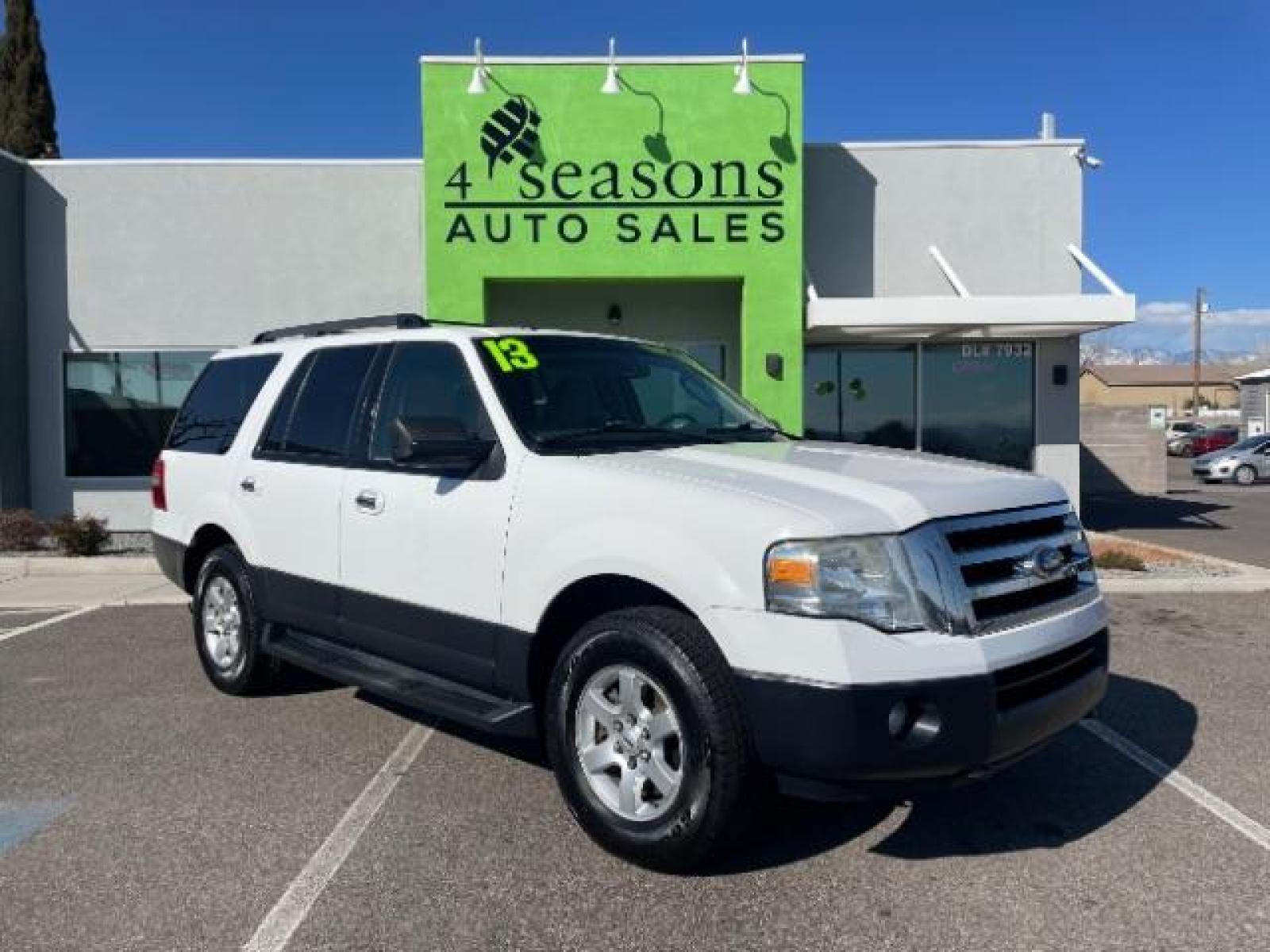 2013 White Ford Expedition XL 4WD (1FMJU1G54DE) with an 5.4L V8 SOHC 16V FFV engine, 6-Speed Automatic transmission, located at 1865 East Red Hills Pkwy, St. George, 84770, (435) 628-0023, 37.120850, -113.543640 - We specialize in helping ALL people get the best financing available. No matter your credit score, good, bad or none we can get you an amazing rate. Had a bankruptcy, divorce, or repossessions? We give you the green light to get your credit back on the road. Low down and affordable payments that fit - Photo #0