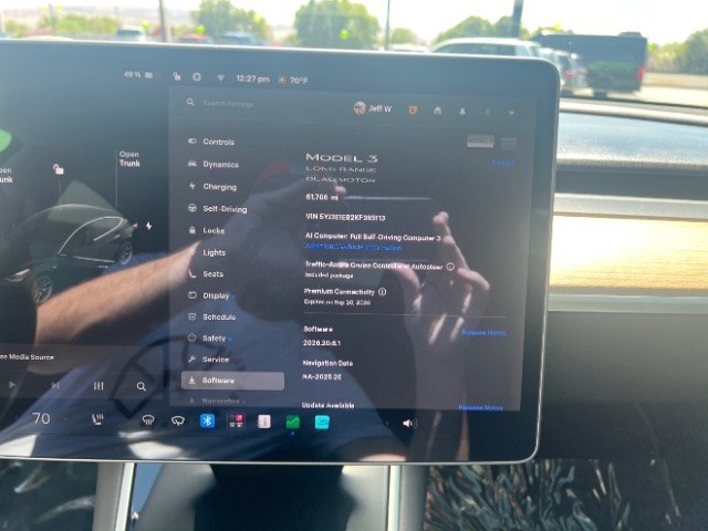 2019 Black /BLACK LEATHER Tesla Model 3 Long Range (5YJ3E1EB2KF) with an ELECTRIC engine, Electric transmission, located at 1865 East Red Hills Pkwy, St. George, 84770, (435) 628-0023, 37.120850, -113.543640 - Tesla Model 3 All Wheel Drive Long Range HW3 and 5 Seats, Great condition. Every Tesla we sell has had cabin air filter replaced, radiator cleaned, fluids topped AND comes with a mobile charging kit! Battery is healthy and gets 260 on full Charge.Recurrent Battery health report:Range Score: Good 8- Photo#1