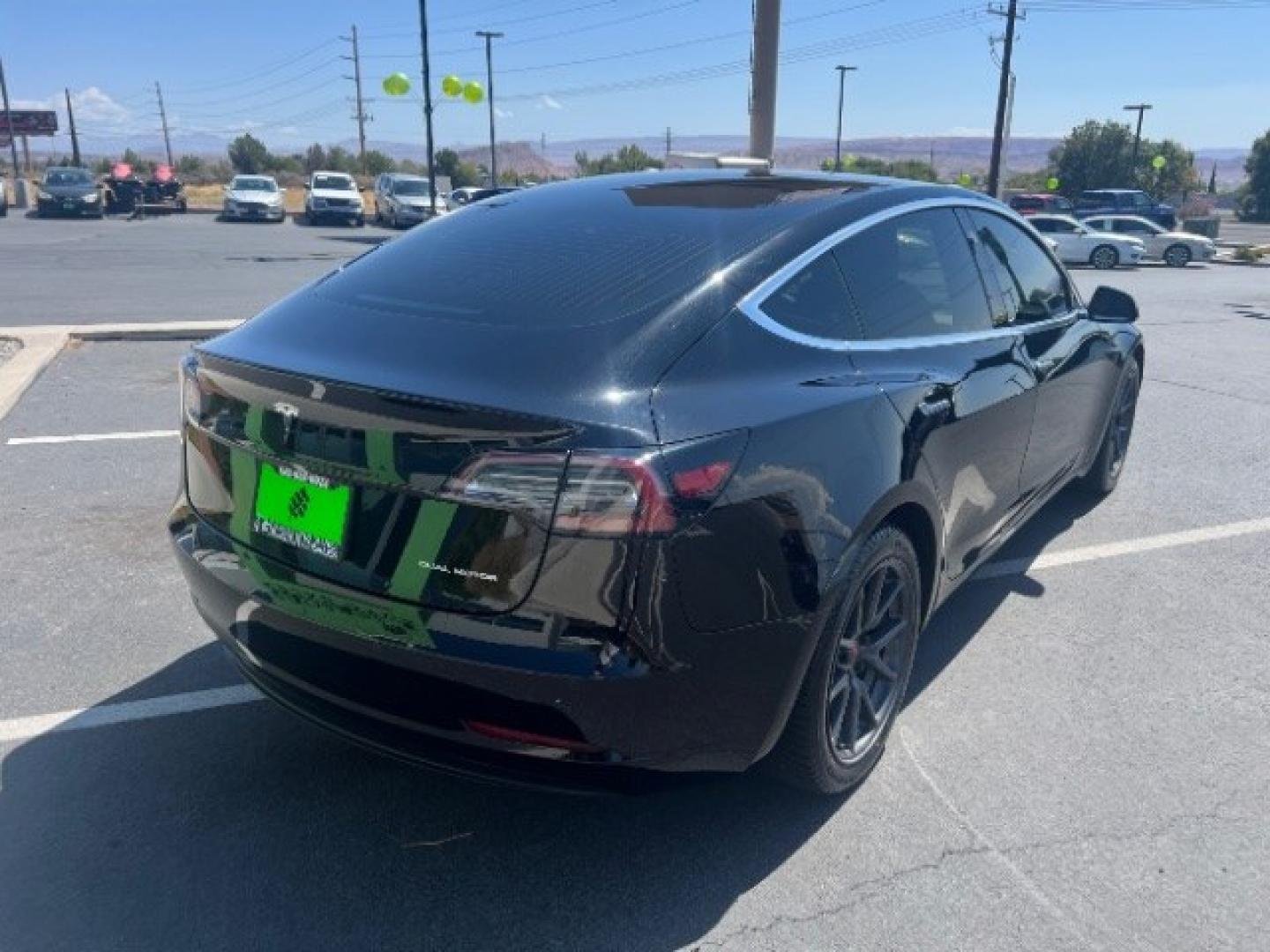 2019 Black /BLACK LEATHER Tesla Model 3 Long Range (5YJ3E1EB2KF) with an ELECTRIC engine, Electric transmission, located at 1865 East Red Hills Pkwy, St. George, 84770, (435) 628-0023, 37.120850, -113.543640 - Tesla Model 3 All Wheel Drive Long Range HW3 and 5 Seats, Great condition. Every Tesla we sell has had cabin air filter replaced, radiator cleaned, fluids topped AND comes with a mobile charging kit! Battery is healthy and gets 260 on full Charge.Recurrent Battery health report:Range Score: Good 8- Photo#8