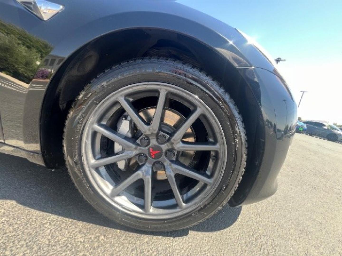 2019 Black /BLACK LEATHER Tesla Model 3 Long Range (5YJ3E1EB2KF) with an ELECTRIC engine, Electric transmission, located at 1865 East Red Hills Pkwy, St. George, 84770, (435) 628-0023, 37.120850, -113.543640 - Tesla Model 3 All Wheel Drive Long Range HW3 and 5 Seats, Great condition. Every Tesla we sell has had cabin air filter replaced, radiator cleaned, fluids topped AND comes with a mobile charging kit! Battery is healthy and gets 260 on full Charge.Recurrent Battery health report:Range Score: Good 8- Photo#10