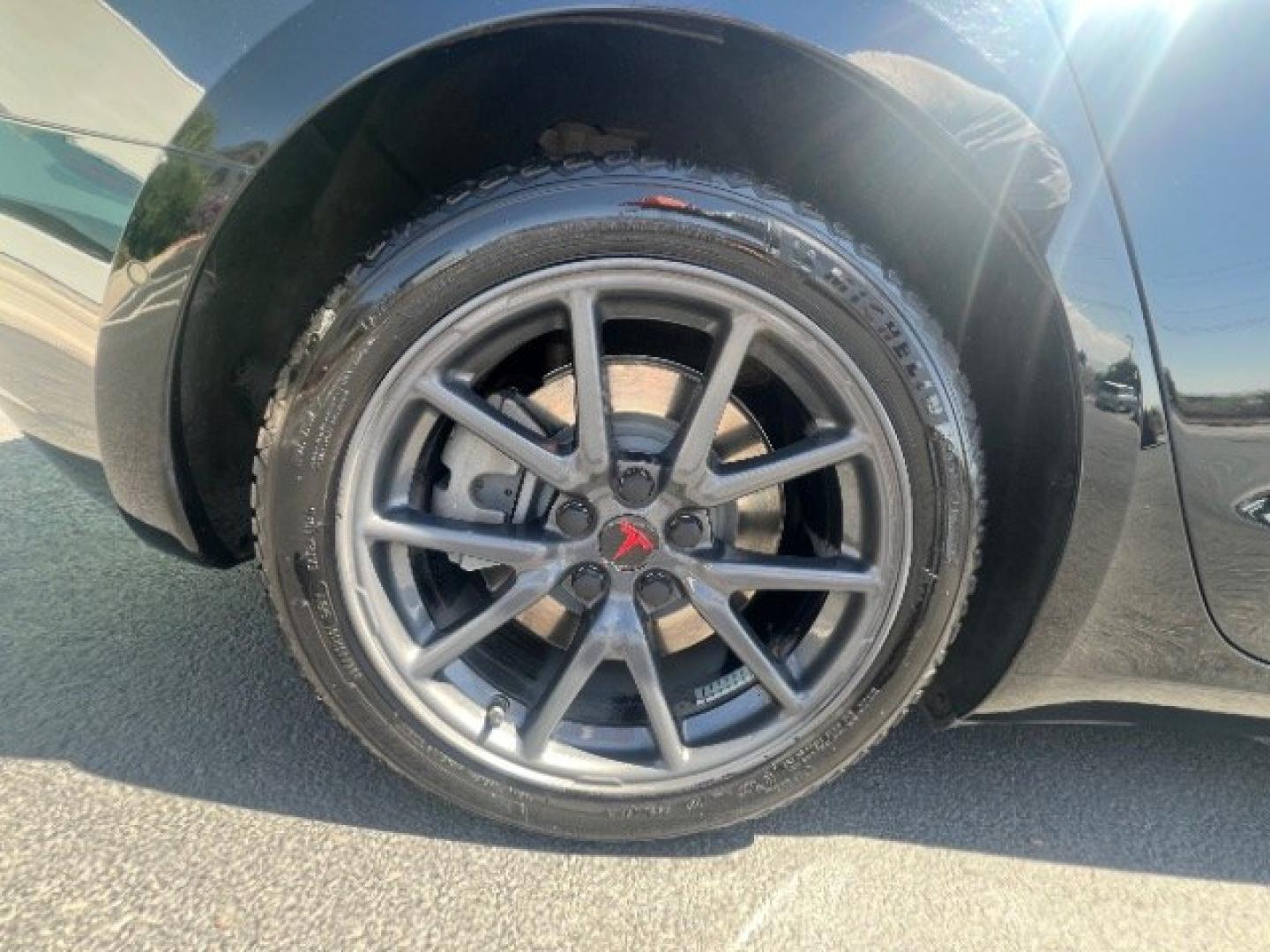 2019 Black /BLACK LEATHER Tesla Model 3 Long Range (5YJ3E1EB2KF) with an ELECTRIC engine, Electric transmission, located at 1865 East Red Hills Pkwy, St. George, 84770, (435) 628-0023, 37.120850, -113.543640 - Tesla Model 3 All Wheel Drive Long Range HW3 and 5 Seats, Great condition. Every Tesla we sell has had cabin air filter replaced, radiator cleaned, fluids topped AND comes with a mobile charging kit! Battery is healthy and gets 260 on full Charge.Recurrent Battery health report:Range Score: Good 8- Photo#13
