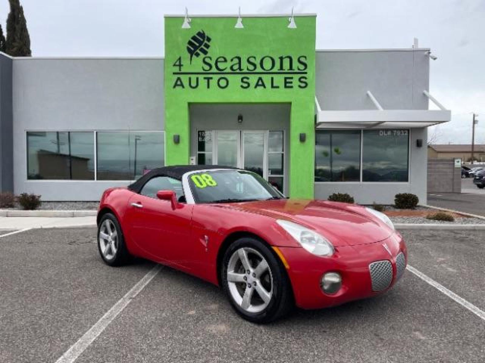 2008 Aggressive with Darkside (Black) Soft Top /Ebony Cloth Interior Pontiac Solstice Base (1G2MC35B18Y) with an 2.4L L4 DOHC 16V engine, 5-Speed Automatic transmission, located at 1865 East Red Hills Pkwy, St. George, 84770, (435) 628-0023, 37.120850, -113.543640 - We specialize in helping ALL people get the best financing available. No matter your credit score, good, bad or none we can get you an amazing rate. Had a bankruptcy, divorce, or repossessions? We give you the green light to get your credit back on the road. Low down and affordable payments that fit - Photo #0