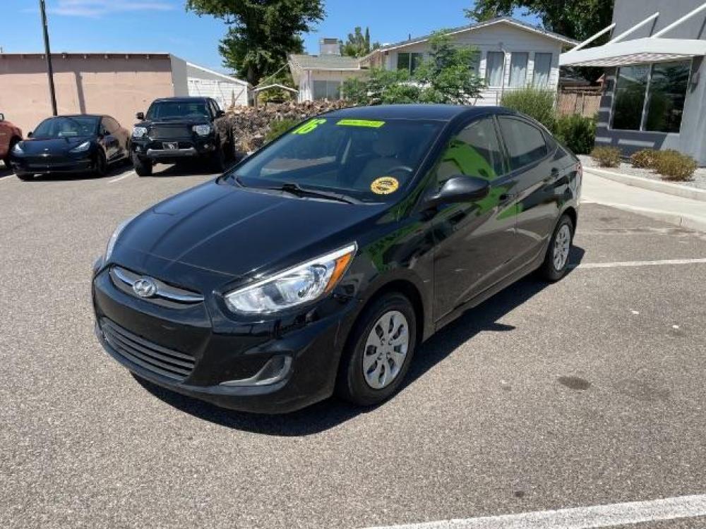 2016 Ultra Black /Gray, cloth Hyundai Accent SE 4-Door 6A (KMHCT4AE7GU) with an 1.6L L4 DOHC 16V engine, 6 Speed manual transmission, located at 1865 East Red Hills Pkwy, St. George, 84770, (435) 628-0023, 37.120850, -113.543640 - We specialize in helping ALL people get the best financing available. No matter your credit score, good, bad or none we can get you an amazing rate. Had a bankruptcy, divorce, or repossessions? We give you the green light to get your credit back on the road. Low down and affordable payments that fit - Photo #3