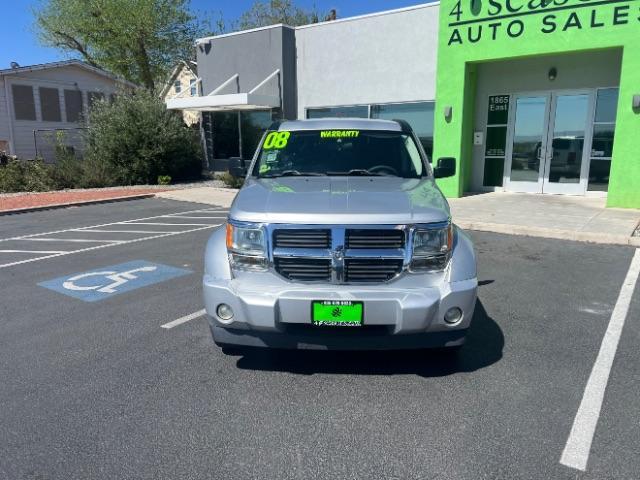2008 Bright Silver Metallic /Dark Khaki Cloth Seats Dodge Nitro SXT 4WD (1D8GU28K28W) with an 3.7L V6 SOHC 12V engine, 4-Speed Automatic transmission, located at 940 North Main Street, Cedar City, UT, 84720, (435) 628-0023, 37.692936, -113.061897 - 2008 Dodge Nitro SXT 4WD - Rugged Power at an Unbeatable Price! Built tough and loaded with features, this Bright Silver Metallic Dodge Nitro SXT 4WD is ready for whatever the road throws at you. Whether you are tackling back roads or handling daily commutes, this capable SUV delivers serious capab - Photo#1