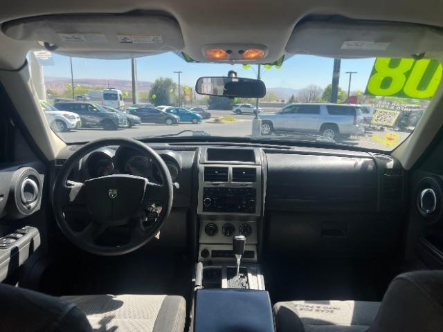 2008 Bright Silver Metallic /Dark Khaki Cloth Seats Dodge Nitro SXT 4WD (1D8GU28K28W) with an 3.7L V6 SOHC 12V engine, 4-Speed Automatic transmission, located at 940 North Main Street, Cedar City, UT, 84720, (435) 628-0023, 37.692936, -113.061897 - 2008 Dodge Nitro SXT 4WD - Rugged Power at an Unbeatable Price! Built tough and loaded with features, this Bright Silver Metallic Dodge Nitro SXT 4WD is ready for whatever the road throws at you. Whether you are tackling back roads or handling daily commutes, this capable SUV delivers serious capab - Photo#22