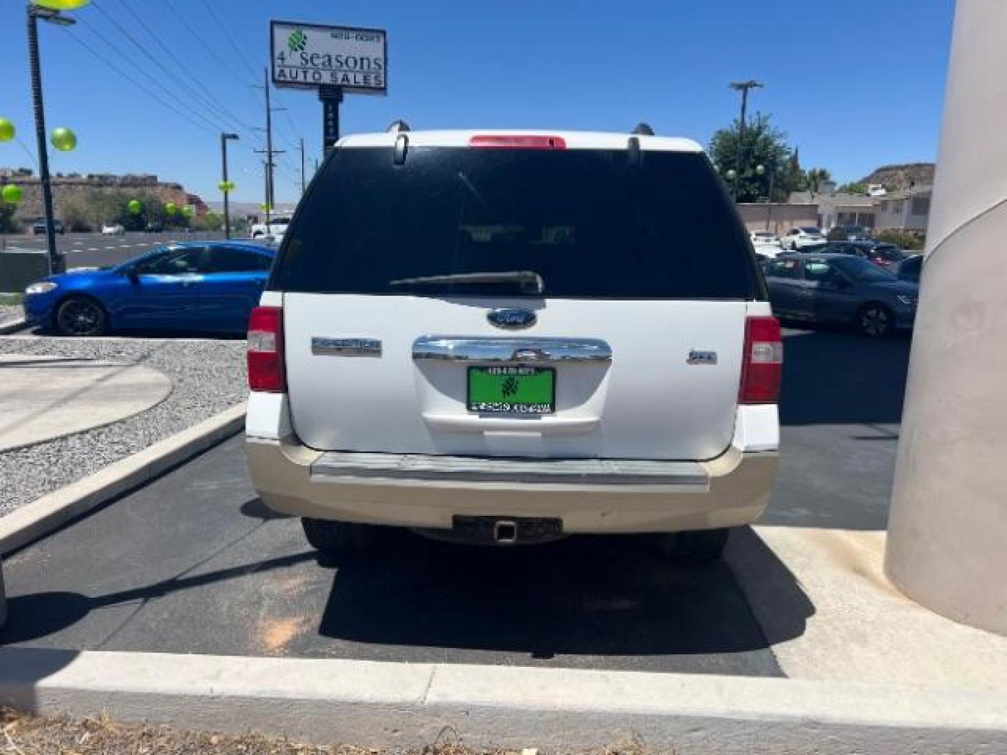 2010 Oxford White /Camel Leather Interi Ford Expedition Eddie Bauer 4WD (1FMJU1J58AE) with an 5.4L V8 SOHC 16V FFV engine, 6-Speed Automatic transmission, located at 1865 East Red Hills Pkwy, St. George, 84770, (435) 628-0023, 37.120850, -113.543640 - This vehicle is a Mechanic Special. This means it will need some love. Runs a drives fine but has body damage, leaks or other mechanical issues. It did NOT pass our 50 point inspection. Get a great deal on a less than perfect car. These cars do NOT qualify for our in house financing. Cash and carry, - Photo#5