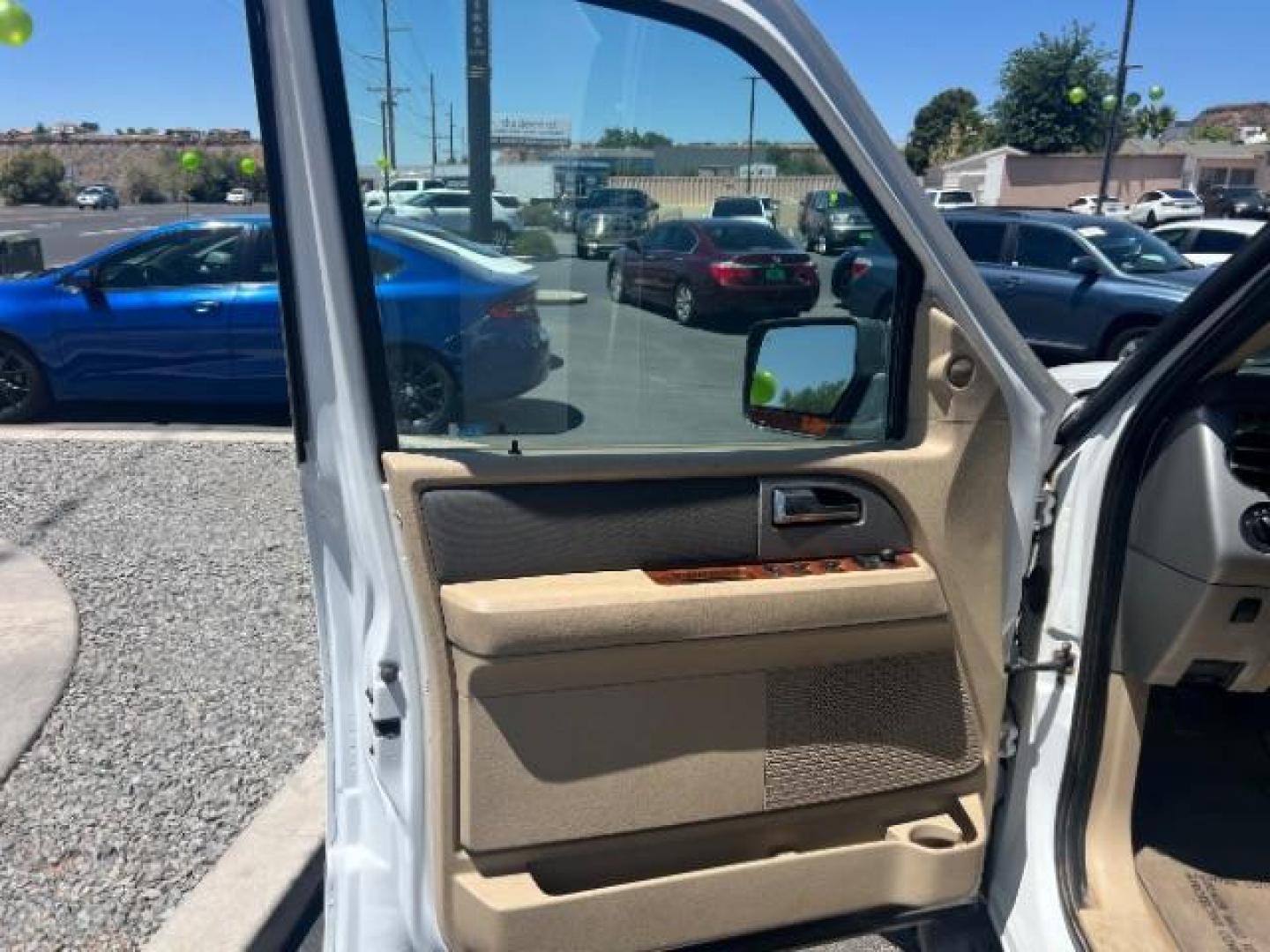 2010 Oxford White /Camel Leather Interi Ford Expedition Eddie Bauer 4WD (1FMJU1J58AE) with an 5.4L V8 SOHC 16V FFV engine, 6-Speed Automatic transmission, located at 1865 East Red Hills Pkwy, St. George, 84770, (435) 628-0023, 37.120850, -113.543640 - This vehicle is a Mechanic Special. This means it will need some love. Runs a drives fine but has body damage, leaks or other mechanical issues. It did NOT pass our 50 point inspection. Get a great deal on a less than perfect car. These cars do NOT qualify for our in house financing. Cash and carry, - Photo#8