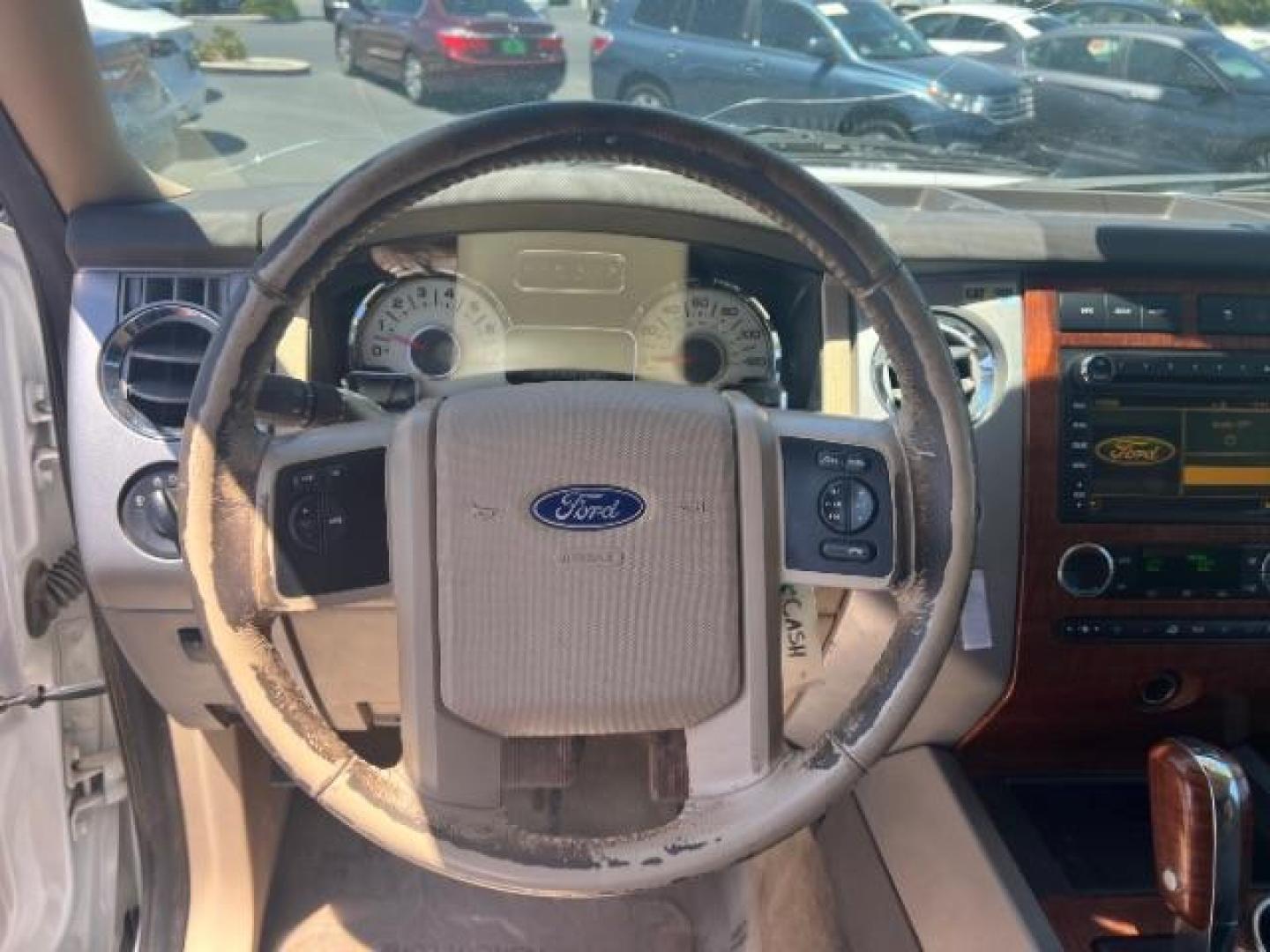2010 Oxford White /Camel Leather Interi Ford Expedition Eddie Bauer 4WD (1FMJU1J58AE) with an 5.4L V8 SOHC 16V FFV engine, 6-Speed Automatic transmission, located at 1865 East Red Hills Pkwy, St. George, 84770, (435) 628-0023, 37.120850, -113.543640 - This vehicle is a Mechanic Special. This means it will need some love. Runs a drives fine but has body damage, leaks or other mechanical issues. It did NOT pass our 50 point inspection. Get a great deal on a less than perfect car. These cars do NOT qualify for our in house financing. Cash and carry, - Photo#11