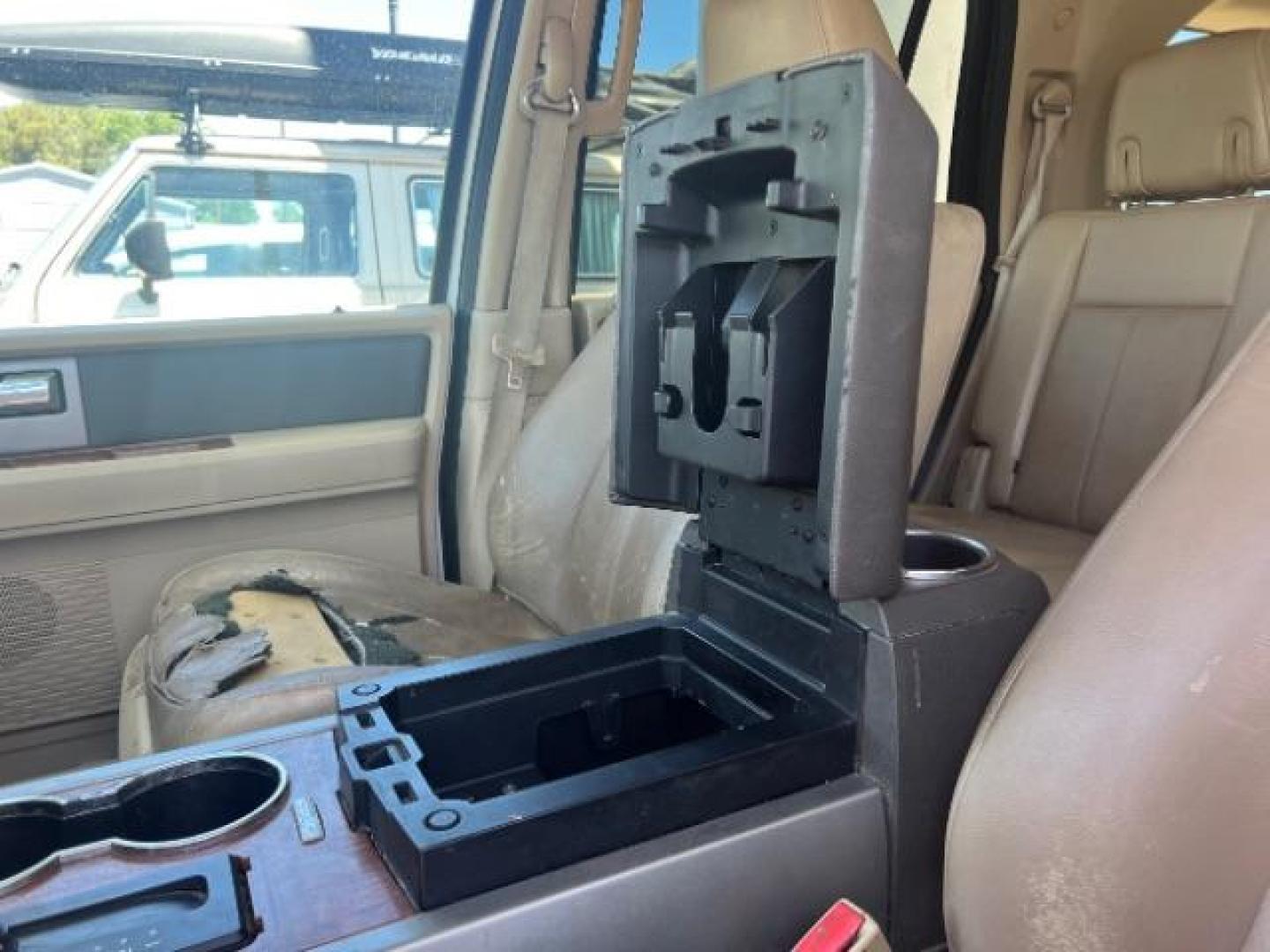 2010 Oxford White /Camel Leather Interi Ford Expedition Eddie Bauer 4WD (1FMJU1J58AE) with an 5.4L V8 SOHC 16V FFV engine, 6-Speed Automatic transmission, located at 1865 East Red Hills Pkwy, St. George, 84770, (435) 628-0023, 37.120850, -113.543640 - This vehicle is a Mechanic Special. This means it will need some love. Runs a drives fine but has body damage, leaks or other mechanical issues. It did NOT pass our 50 point inspection. Get a great deal on a less than perfect car. These cars do NOT qualify for our in house financing. Cash and carry, - Photo#15