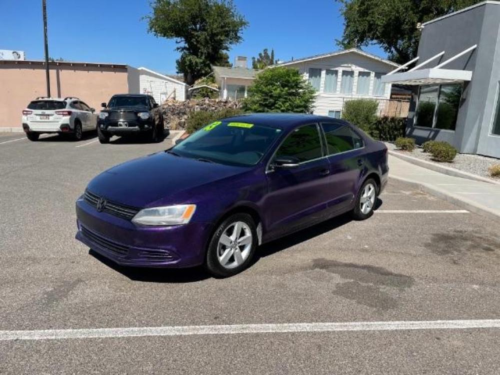2013 Purple /Black Leather Volkswagen Jetta TDI (3VWLL7AJ8DM) with an 2.0L L4 DOHC 16V DIE engine, 6-Speed Automatic transmission, located at 1865 East Red Hills Pkwy, St. George, 84770, (435) 628-0023, 37.120850, -113.543640 - Photo #2