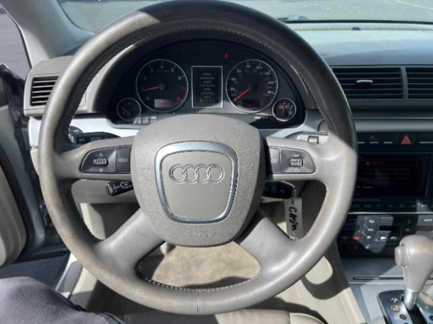 2007 Dolphin Gray Metalli /Beige Leather Interi Audi A4 Avant 2.0 T quattro with T (WAUKF78E77A) with an 2.0L L4 DOHC 16V TUR engine, 6-Speed Automatic transmission, located at 1865 East Red Hills Pkwy, St. George, 84770, (435) 628-0023, 37.120850, -113.543640 - This vehicle is a Mechanic Special. This means it will need some love. Runs a drives fine but has body damage, leaks or other mechanical issues. It did NOT pass our 50 point inspection. Get a great deal on a less than perfect car. These cars do NOT qualify for our in house financing. Cash and carry, - Photo#8