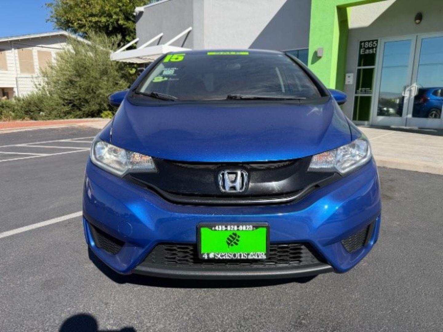 2015 Aegean Blue Metallic /Black Honda Fit LX 6-Spd MT (3HGGK5G59FM) with an 1.5L L4 SOHC 16V engine, 6-Speed Manual transmission, located at 1865 East Red Hills Pkwy, St. George, 84770, (435) 628-0023, 37.120850, -113.543640 - We specialize in helping ALL people get the best financing available. No matter your credit score, good, bad or none we can get you an amazing rate. Had a bankruptcy, divorce, or repossessions? We give you the green light to get your credit back on the road. Low down and affordable payments that fit- Photo#1