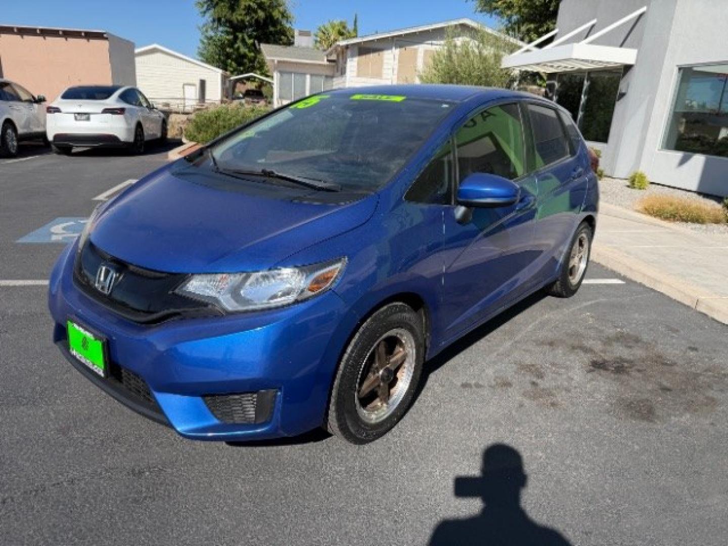 2015 Aegean Blue Metallic /Black Honda Fit LX 6-Spd MT (3HGGK5G59FM) with an 1.5L L4 SOHC 16V engine, 6-Speed Manual transmission, located at 1865 East Red Hills Pkwy, St. George, 84770, (435) 628-0023, 37.120850, -113.543640 - We specialize in helping ALL people get the best financing available. No matter your credit score, good, bad or none we can get you an amazing rate. Had a bankruptcy, divorce, or repossessions? We give you the green light to get your credit back on the road. Low down and affordable payments that fit- Photo#2