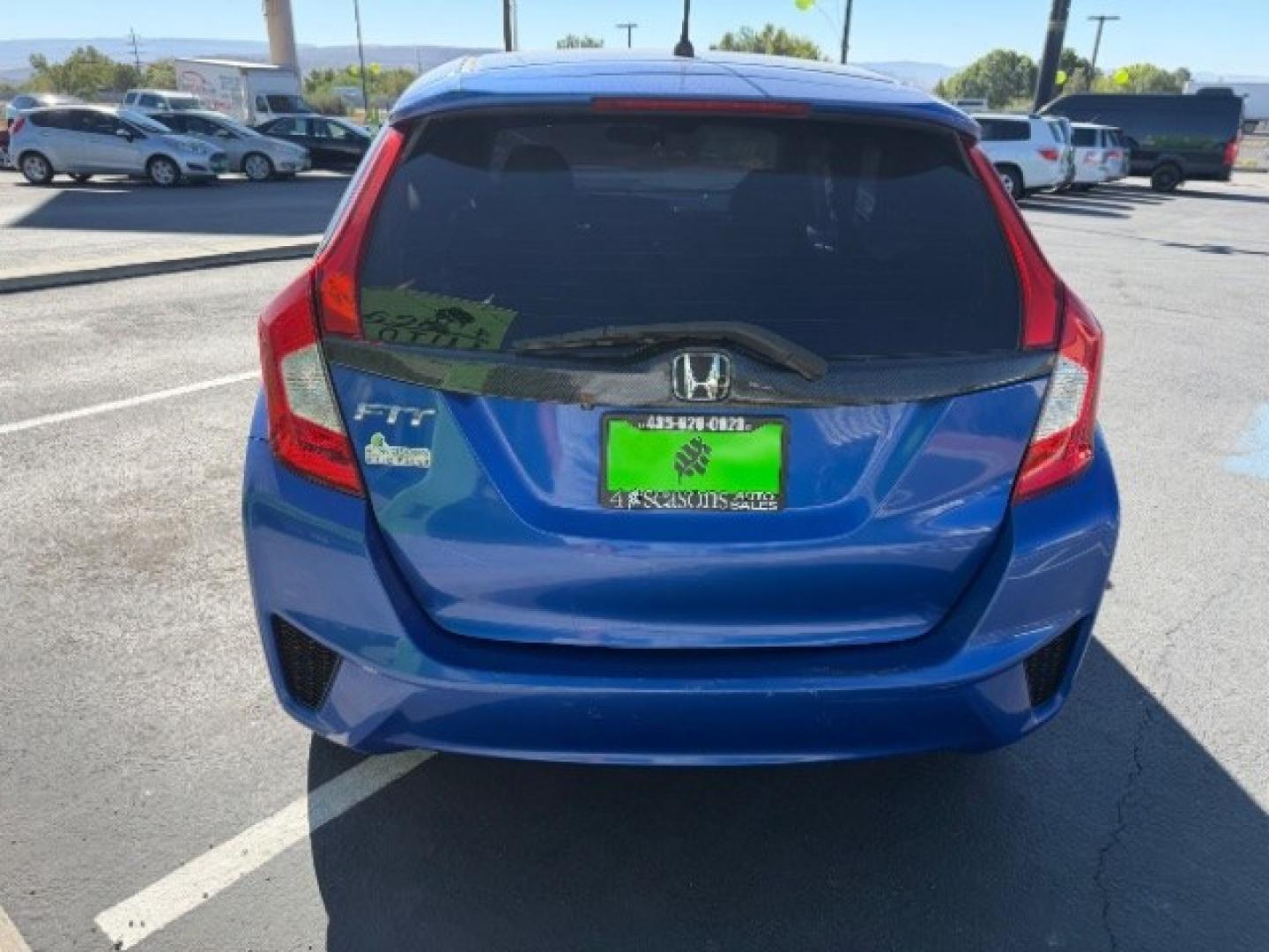 2015 Aegean Blue Metallic /Black Honda Fit LX 6-Spd MT (3HGGK5G59FM) with an 1.5L L4 SOHC 16V engine, 6-Speed Manual transmission, located at 1865 East Red Hills Pkwy, St. George, 84770, (435) 628-0023, 37.120850, -113.543640 - We specialize in helping ALL people get the best financing available. No matter your credit score, good, bad or none we can get you an amazing rate. Had a bankruptcy, divorce, or repossessions? We give you the green light to get your credit back on the road. Low down and affordable payments that fit- Photo#5