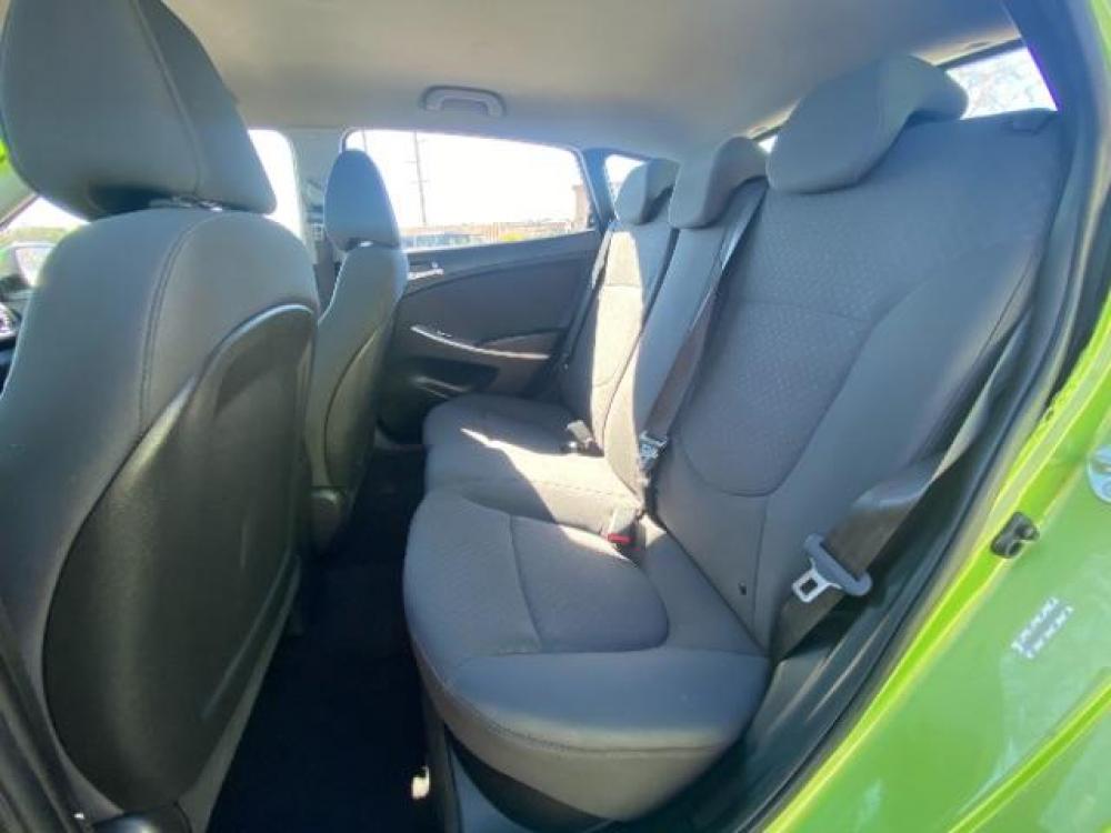 2014 Electrolyte Green Pearl /Black Hyundai Accent SE 5-Door (KMHCU5AE7EU) with an 1.6L L4 DOHC 16V engine, 5-Speed Manual transmission, located at 1865 East Red Hills Pkwy, St. George, 84770, (435) 628-0023, 37.120850, -113.543640 - Photo #10