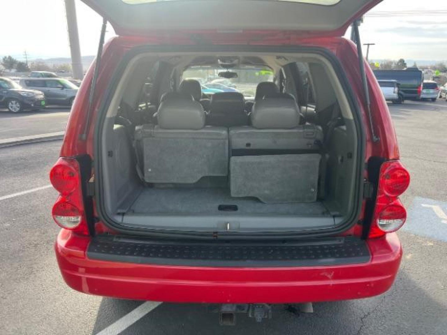 2004 Flame Red /Dark Khaki/Light Graystone Leather Interior Dodge Durango Limited 2WD (1D8HD58D14F) with an 5.7L V8 OHV 16V engine, 5-Speed Automatic transmission, located at 1865 East Red Hills Pkwy, St. George, 84770, (435) 628-0023, 37.120850, -113.543640 - Looking for a roomy, reliable SUV loaded with comfort and style? This 2004 Dodge Durango Limited is a great pick! It comes packed with leather seats, heated front seats, power sunroof, running boards, alloy wheels, towing prep package, and so much more. Whether you need it for the family or the week - Photo#28