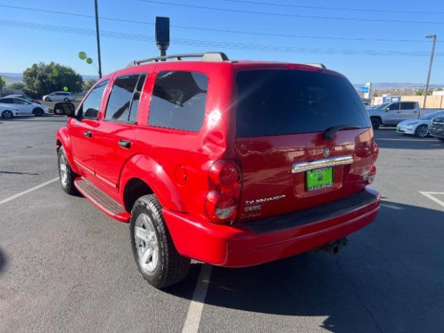 2004 Flame Red /Dark Khaki/Light Graystone Leather Interior Dodge Durango Limited 2WD (1D8HD58D14F) with an 5.7L V8 OHV 16V engine, 5-Speed Automatic transmission, located at 1865 East Red Hills Pkwy, St. George, 84770, (435) 628-0023, 37.120850, -113.543640 - We specialize in helping ALL people get the best financing available. No matter your credit score, good, bad or none we can get you an amazing rate. Had a bankruptcy, divorce, or repossessions? We give you the green light to get your credit back on the road. Low down and affordable payments that fit- Photo#4