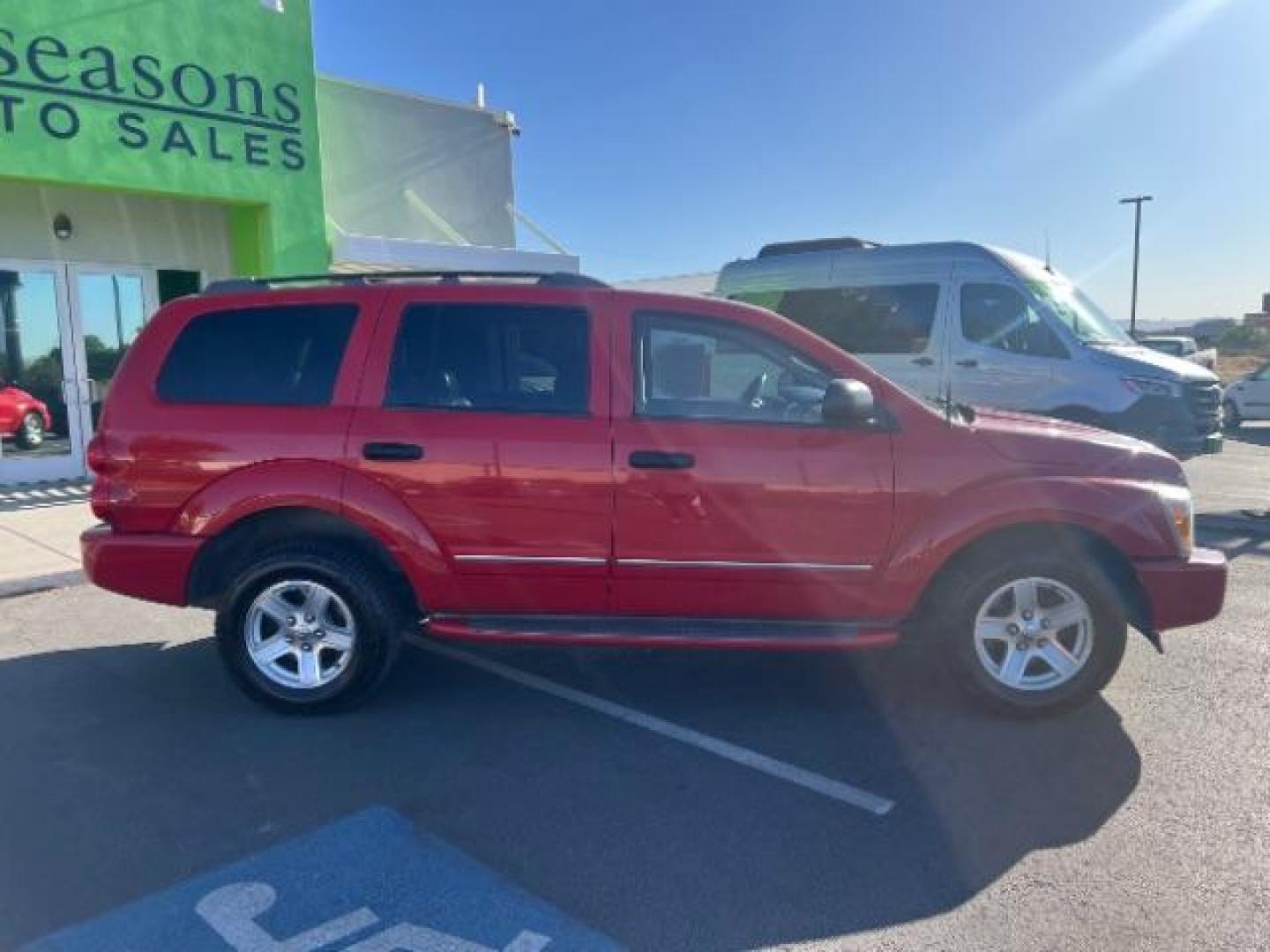 2004 Flame Red /Dark Khaki/Light Graystone Leather Interior Dodge Durango Limited 2WD (1D8HD58D14F) with an 5.7L V8 OHV 16V engine, 5-Speed Automatic transmission, located at 1865 East Red Hills Pkwy, St. George, 84770, (435) 628-0023, 37.120850, -113.543640 - We specialize in helping ALL people get the best financing available. No matter your credit score, good, bad or none we can get you an amazing rate. Had a bankruptcy, divorce, or repossessions? We give you the green light to get your credit back on the road. Low down and affordable payments that fit- Photo#7