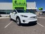 2019 Pearl White Multi-Coat /All Black, leatherette Tesla Model X Standard Range (5YJXCAE21KF) with an ELECTRIC engine, 1-Speed Automatic transmission, located at 1865 East Red Hills Pkwy, St. George, 84770, (435) 628-0023, 37.120850, -113.543640 - Photo #0