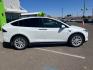 2019 Pearl White Multi-Coat /All Black, leatherette Tesla Model X Standard Range (5YJXCAE21KF) with an ELECTRIC engine, 1-Speed Automatic transmission, located at 1865 East Red Hills Pkwy, St. George, 84770, (435) 628-0023, 37.120850, -113.543640 - Photo #11