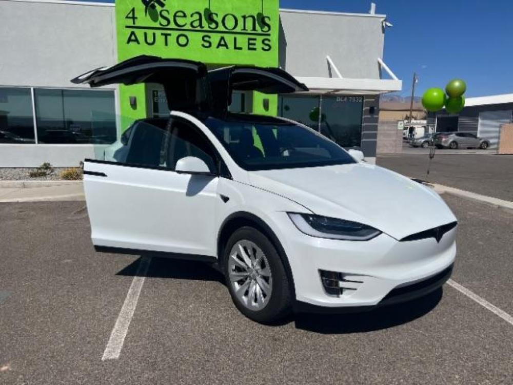 2019 Pearl White Multi-Coat /All Black, leatherette Tesla Model X Standard Range (5YJXCAE21KF) with an ELECTRIC engine, 1-Speed Automatic transmission, located at 1865 East Red Hills Pkwy, St. George, 84770, (435) 628-0023, 37.120850, -113.543640 - Photo #12