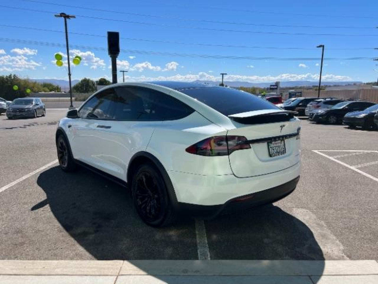 2019 Pearl White Multi-Coat /All Black, leatherette Tesla Model X Standard Range (5YJXCAE21KF) with an ELECTRIC engine, 1-Speed Automatic transmission, located at 1865 East Red Hills Pkwy, St. George, 84770, (435) 628-0023, 37.120850, -113.543640 - AWD, 7 Seats, Autopilot, Raven, Cold weather package, Adaptive suspension, Tow hitch, 2 remotes, FSD computer 3.0 upgrade. Gets 270 miles on a full charge. Black chrome delete vinyl (removeable). This is a beautiful 1 owner MX for way less money and less waiting compared to ordering from Tesla. Bump - Photo #5