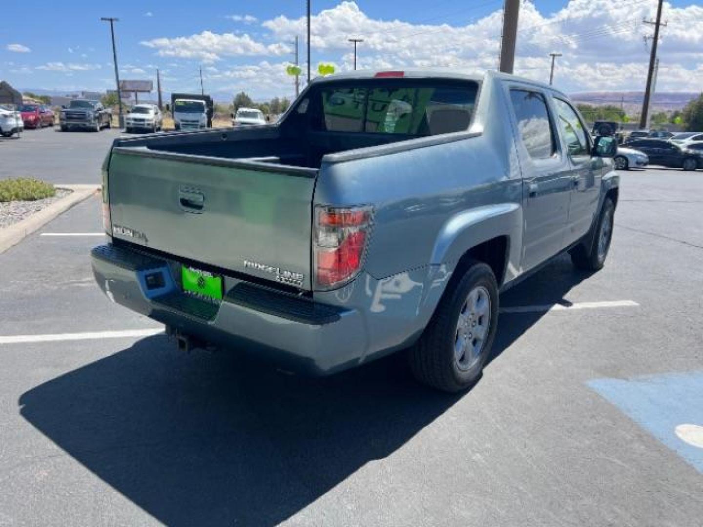 2008 Steel Blue Metallic /Gray Cloth Interior Honda Ridgeline RTX (2HJYK16368H) with an 3.5L V6 SOHC 24V engine, 5-Speed Automatic transmission, located at 940 North Main Street, Cedar City, UT, 84720, (435) 628-0023, 37.692936, -113.061897 - We specialize in helping ALL people get the best financing available. No matter your credit score, good, bad or none we can get you an amazing rate. Had a bankruptcy, divorce, or repossessions? We give you the green light to get your credit back on the road. Low down and affordable payments that fit - Photo#6