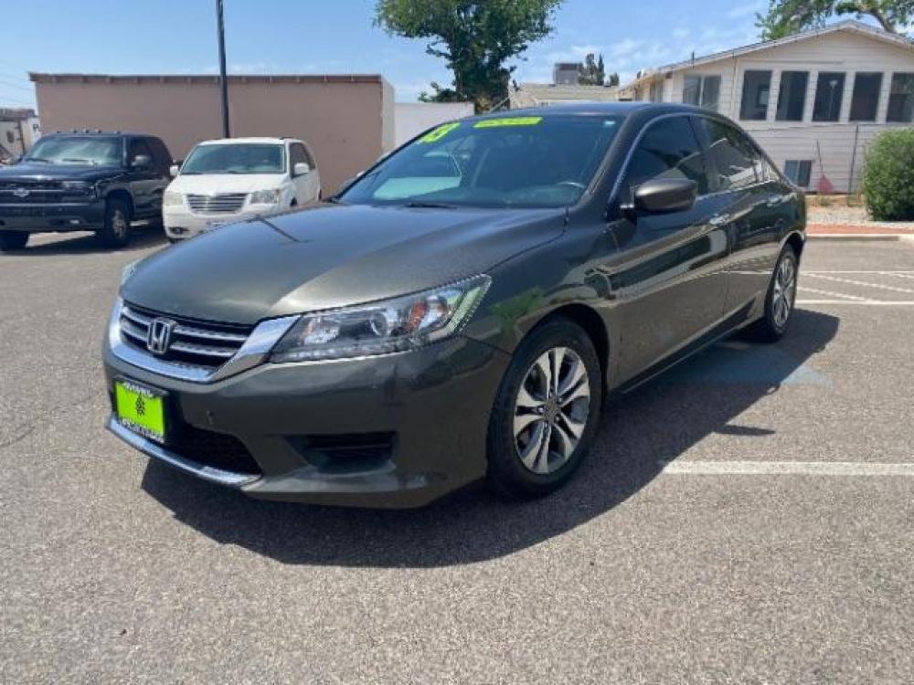 2013 Modern Steel Metallic /Black Cloth Interior Honda Accord LX Sedan CVT (1HGCR2F30DA) with an 2.4L L4 DOHC 16V engine, Continuously Variable Transmission transmission, located at 1865 East Red Hills Pkwy, St. George, 84770, (435) 628-0023, 37.120850, -113.543640 - Photo #2