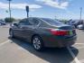 2013 Modern Steel Metallic /Black Cloth Interior Honda Accord LX Sedan CVT (1HGCR2F30DA) with an 2.4L L4 DOHC 16V engine, Continuously Variable Transmission transmission, located at 1865 East Red Hills Pkwy, St. George, 84770, (435) 628-0023, 37.120850, -113.543640 - Photo #4