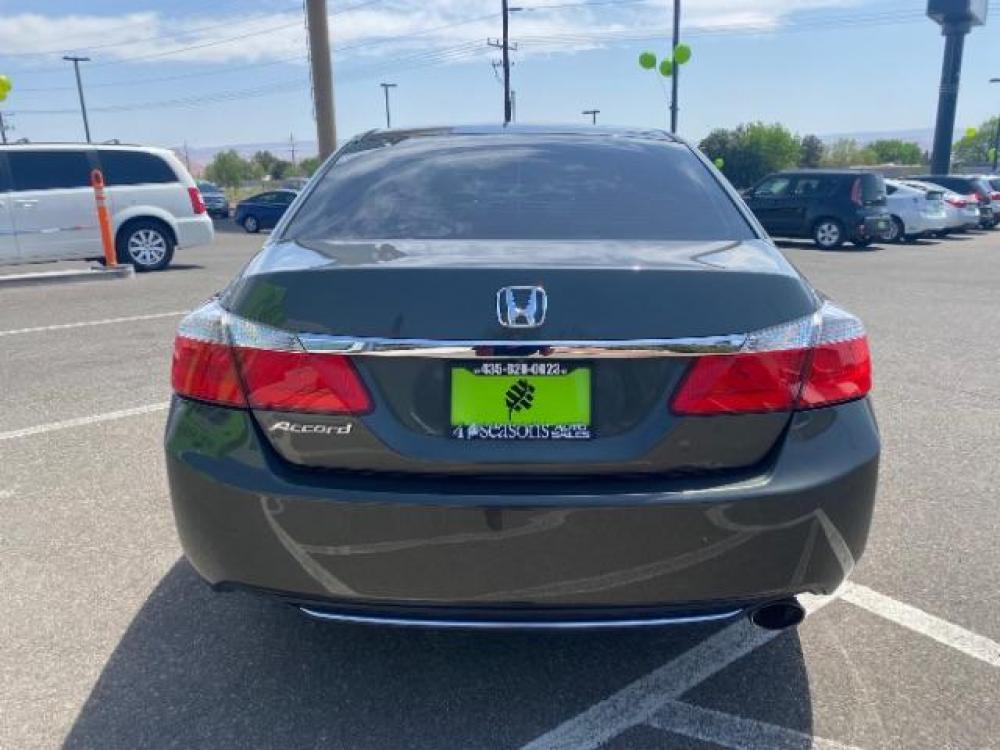 2013 Modern Steel Metallic /Black Cloth Interior Honda Accord LX Sedan CVT (1HGCR2F30DA) with an 2.4L L4 DOHC 16V engine, Continuously Variable Transmission transmission, located at 1865 East Red Hills Pkwy, St. George, 84770, (435) 628-0023, 37.120850, -113.543640 - Photo #5