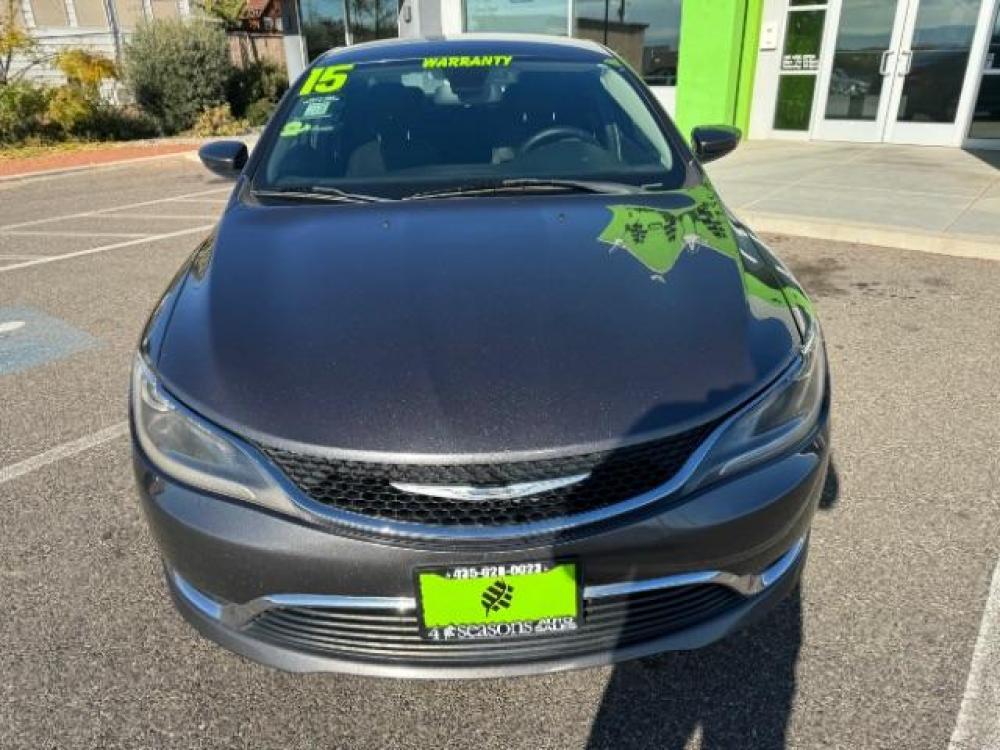 2015 Granite Crystal Met CC Chrysler 200 Limited (1C3CCCAB5FN) with an 2.4L L4 DOHC 16V engine, 9-Speed Automatic transmission, located at 1865 East Red Hills Pkwy, St. George, 84770, (435) 628-0023, 37.120850, -113.543640 - Photo #2