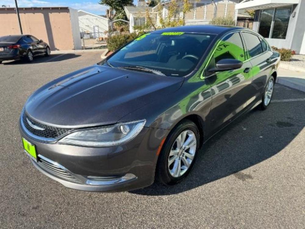2015 Granite Crystal Met CC Chrysler 200 Limited (1C3CCCAB5FN) with an 2.4L L4 DOHC 16V engine, 9-Speed Automatic transmission, located at 1865 East Red Hills Pkwy, St. George, 84770, (435) 628-0023, 37.120850, -113.543640 - Photo #3