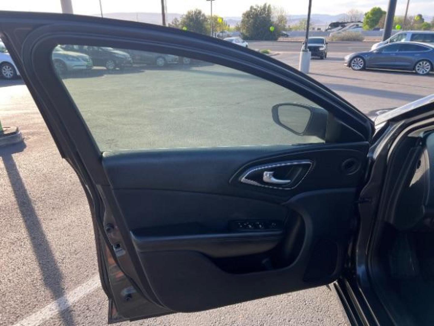 2015 Granite Crystal Met CC /Black Chrysler 200 Limited (1C3CCCAB5FN) with an 2.4L L4 DOHC 16V engine, 9-Speed Automatic transmission, located at 940 North Main Street, Cedar City, UT, 84720, (435) 628-0023, 37.692936, -113.061897 - We specialize in helping ALL people get the best financing available. No matter your credit score, good, bad or none we can get you an amazing rate. Had a bankruptcy, divorce, or repossessions? We give you the green light to get your credit back on the road. Low down and affordable payments that fit - Photo#12