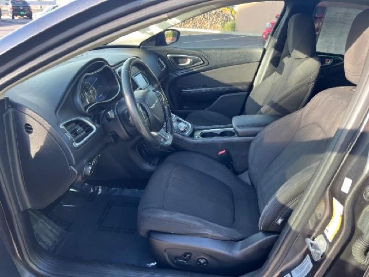 2015 Granite Crystal Met CC /Black Chrysler 200 Limited (1C3CCCAB5FN) with an 2.4L L4 DOHC 16V engine, 9-Speed Automatic transmission, located at 940 North Main Street, Cedar City, UT, 84720, (435) 628-0023, 37.692936, -113.061897 - We specialize in helping ALL people get the best financing available. No matter your credit score, good, bad or none we can get you an amazing rate. Had a bankruptcy, divorce, or repossessions? We give you the green light to get your credit back on the road. Low down and affordable payments that fit - Photo#14