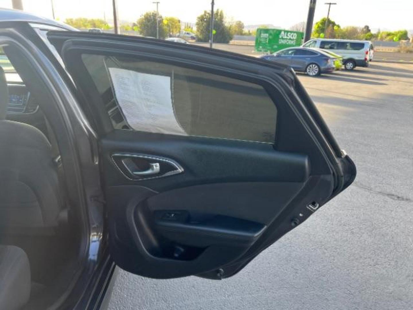 2015 Granite Crystal Met CC /Black Chrysler 200 Limited (1C3CCCAB5FN) with an 2.4L L4 DOHC 16V engine, 9-Speed Automatic transmission, located at 940 North Main Street, Cedar City, UT, 84720, (435) 628-0023, 37.692936, -113.061897 - We specialize in helping ALL people get the best financing available. No matter your credit score, good, bad or none we can get you an amazing rate. Had a bankruptcy, divorce, or repossessions? We give you the green light to get your credit back on the road. Low down and affordable payments that fit - Photo#25