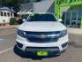 2018 Summit White /Jet Black/Dark Ash, cloth Chevrolet Colorado Work Truck Ext. Cab 2WD (1GCHSBEA9J1) with an 2.5L L4 DOHC 16V GAS engine, 6-Speed Automatic transmission, located at 1865 East Red Hills Pkwy, St. George, 84770, (435) 628-0023, 37.120850, -113.543640 - Photo #0