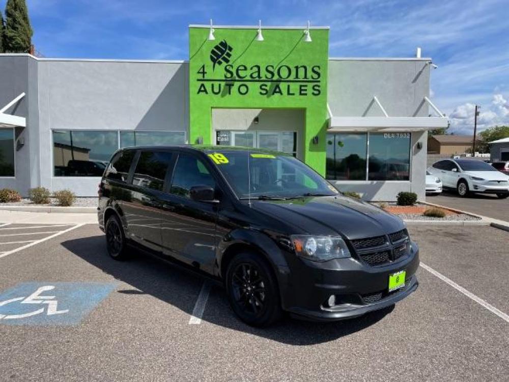 2019 Black /Black Leather Interior Dodge Grand Caravan GT (2C4RDGEG2KR) with an 3.6L V6 DOHC 24V engine, 6-Speed Automatic transmission, located at 1865 East Red Hills Pkwy, St. George, 84770, (435) 628-0023, 37.120850, -113.543640 - We specialize in helping ALL people get the best financing available. No matter your credit score, good, bad or none we can get you an amazing rate. Had a bankruptcy, divorce, or repossessions? We give you the green light to get your credit back on the road. Low down and affordable payments that fit - Photo #0