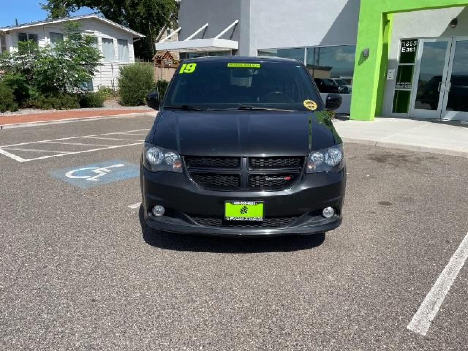 2019 Black /Black Leather Interior Dodge Grand Caravan GT (2C4RDGEG2KR) with an 3.6L V6 DOHC 24V engine, 6-Speed Automatic transmission, located at 1865 East Red Hills Pkwy, St. George, 84770, (435) 628-0023, 37.120850, -113.543640 - We specialize in helping ALL people get the best financing available. No matter your credit score, good, bad or none we can get you an amazing rate. Had a bankruptcy, divorce, or repossessions? We give you the green light to get your credit back on the road. Low down and affordable payments that fit - Photo #1