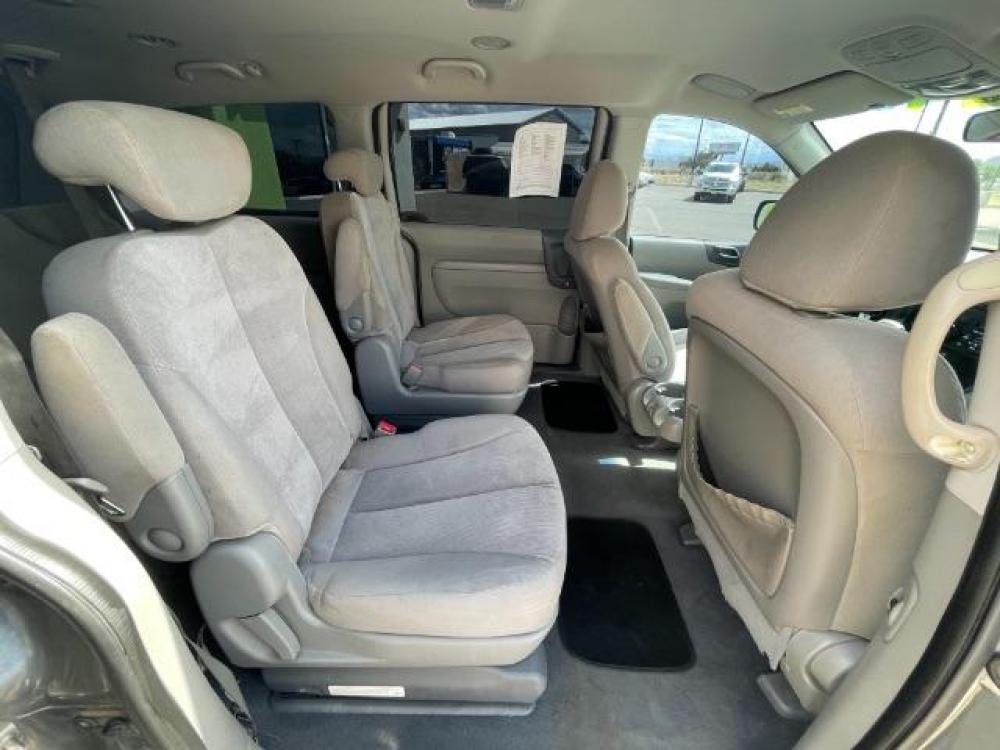2010 Clear Silver Metallic /Gray Cloth Interior Kia Sedona LX LWB (KNDMG4C33A6) with an 3.8L V6 DOHC 24V engine, 5-Speed Automatic transmission, located at 1865 East Red Hills Pkwy, St. George, 84770, (435) 628-0023, 37.120850, -113.543640 - We specialize in helping ALL people get the best financing available. No matter your credit score, good, bad or none we can get you an amazing rate. Had a bankruptcy, divorce, or repossessions? We give you the green light to get your credit back on the road. Low down and affordable payments that fit - Photo #32