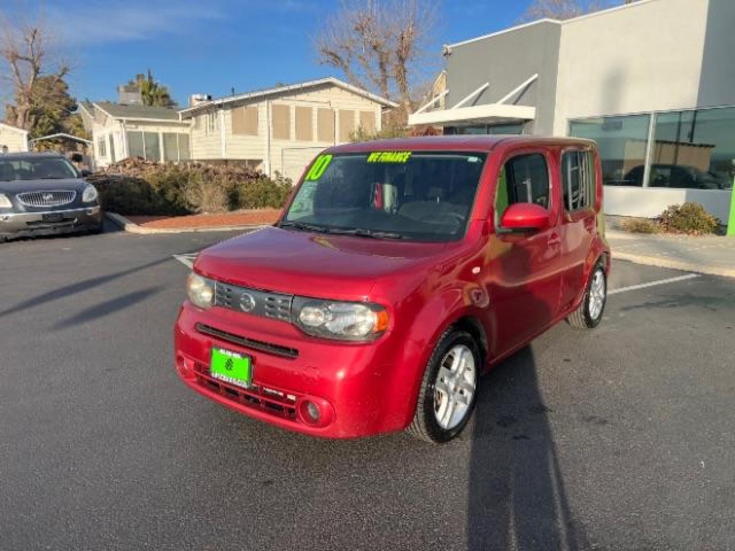 2010 Scarlet Red Metallic /Black Cloth Interior Nissan cube 1.8 SL (JN8AZ2KR1AT) with an 1.8L L4 DOHC 16V engine, Continuously Variabl transmission, located at 940 North Main Street, Cedar City, UT, 84720, (435) 628-0023, 37.692936, -113.061897 - We specialize in helping ALL people get the best financing available. No matter your credit score, good, bad or none we can get you an amazing rate. Had a bankruptcy, divorce, or repossessions? We give you the green light to get your credit back on the road. Low down and affordable payments that fit - Photo#2