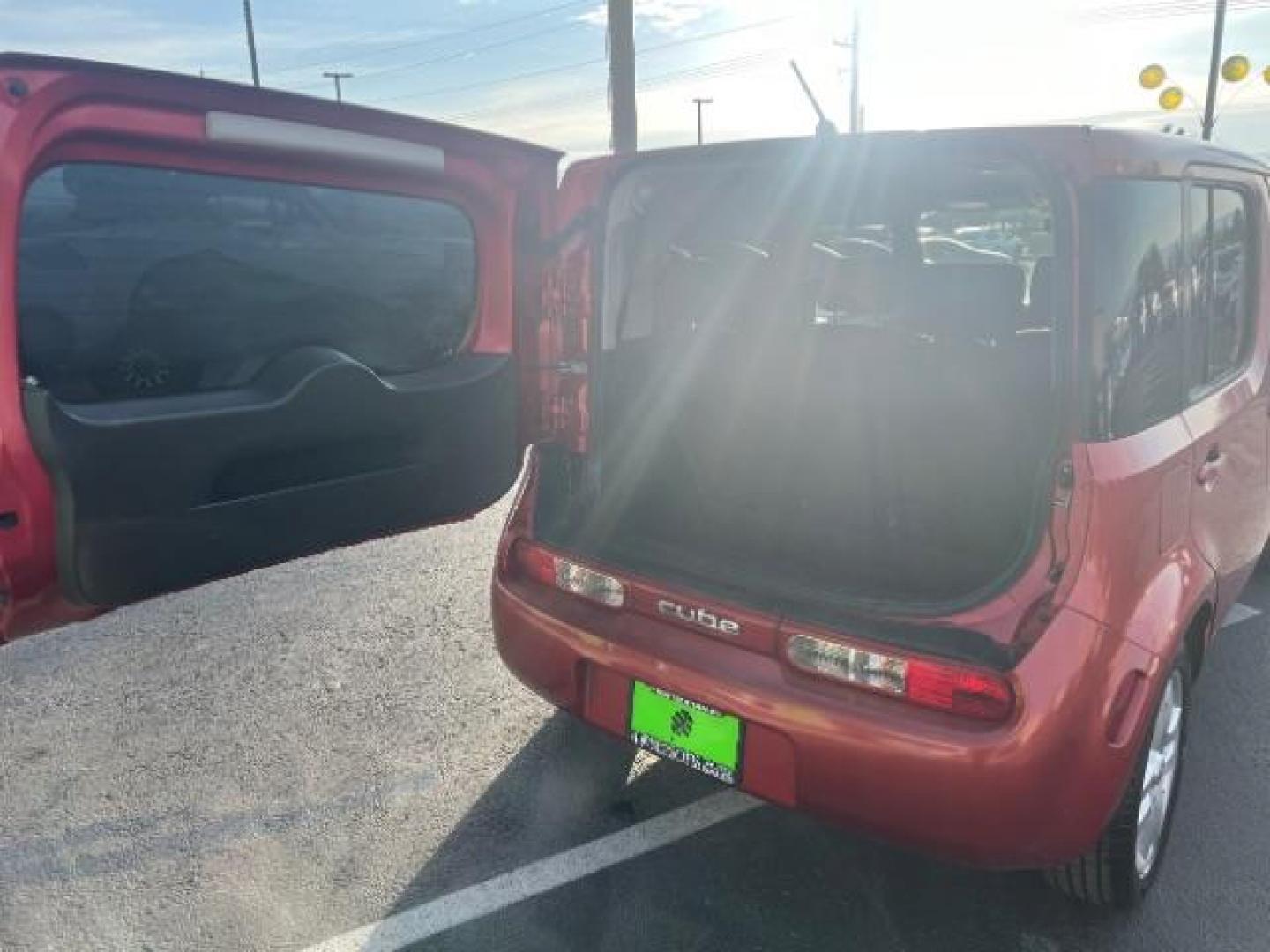 2010 Scarlet Red Metallic /Black Cloth Interior Nissan cube 1.8 SL (JN8AZ2KR1AT) with an 1.8L L4 DOHC 16V engine, Continuously Variabl transmission, located at 940 North Main Street, Cedar City, UT, 84720, (435) 628-0023, 37.692936, -113.061897 - We specialize in helping ALL people get the best financing available. No matter your credit score, good, bad or none we can get you an amazing rate. Had a bankruptcy, divorce, or repossessions? We give you the green light to get your credit back on the road. Low down and affordable payments that fit - Photo#24