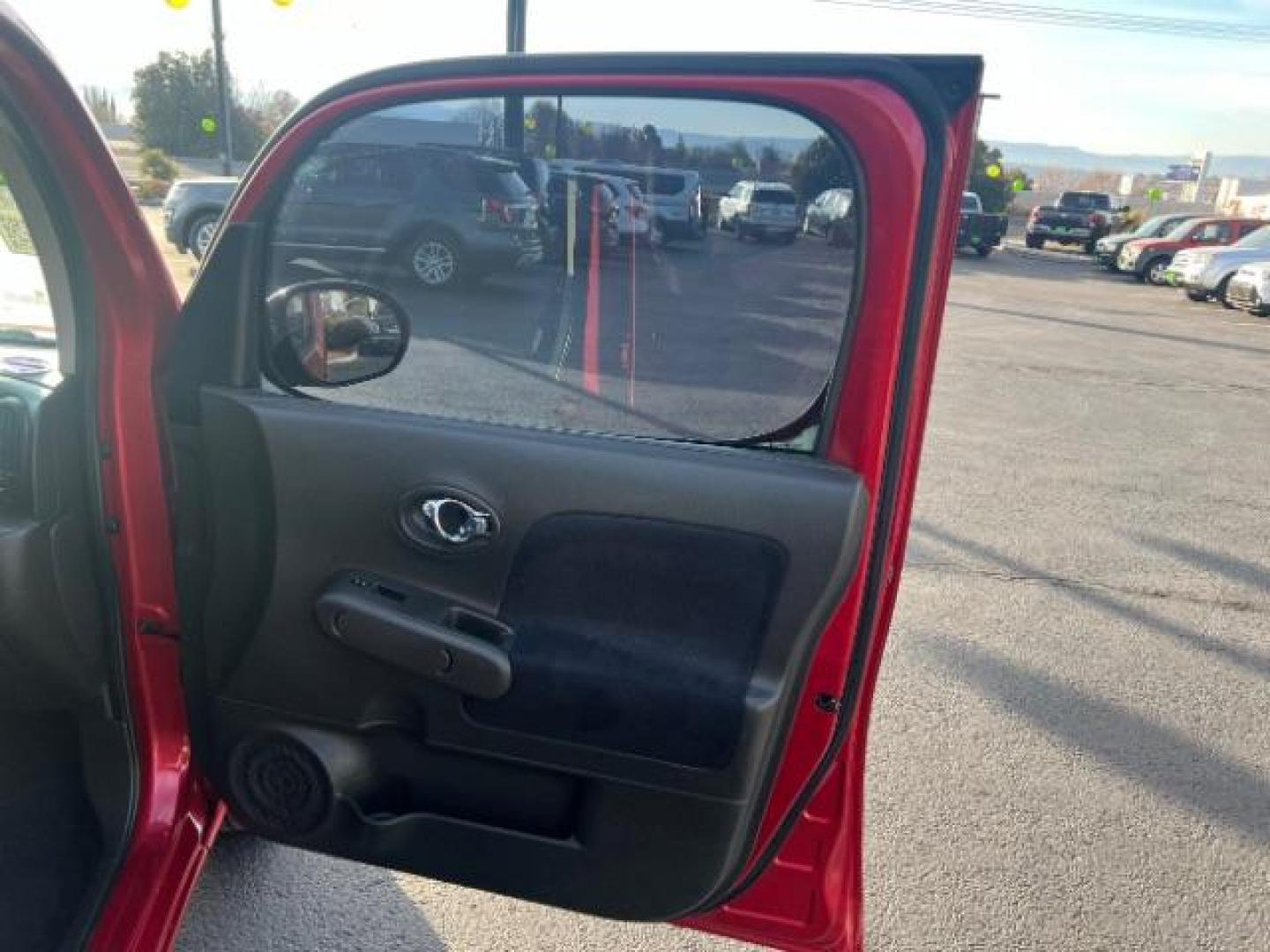 2010 Scarlet Red Metallic /Black Cloth Interior Nissan cube 1.8 SL (JN8AZ2KR1AT) with an 1.8L L4 DOHC 16V engine, Continuously Variabl transmission, located at 940 North Main Street, Cedar City, UT, 84720, (435) 628-0023, 37.692936, -113.061897 - We specialize in helping ALL people get the best financing available. No matter your credit score, good, bad or none we can get you an amazing rate. Had a bankruptcy, divorce, or repossessions? We give you the green light to get your credit back on the road. Low down and affordable payments that fit - Photo#28