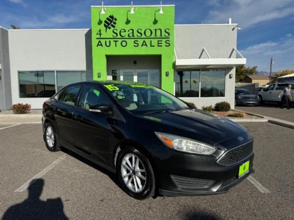 2015 Tuxedo Black Metallic /Charcoal Black Insert w/Warm Steel Surround, cloth Ford Focus SE Sedan (1FADP3F21FL) with an 2.0L L4 DOHC 16V engine, 6-Speed Automatic transmission, located at 1865 East Red Hills Pkwy, St. George, 84770, (435) 628-0023, 37.120850, -113.543640 - We specialize in helping ALL people get the best financing available. No matter your credit score, good, bad or none we can get you an amazing rate. Had a bankruptcy, divorce, or repossessions? We give you the green light to get your credit back on the road. Low down and affordable payments that fit - Photo #0
